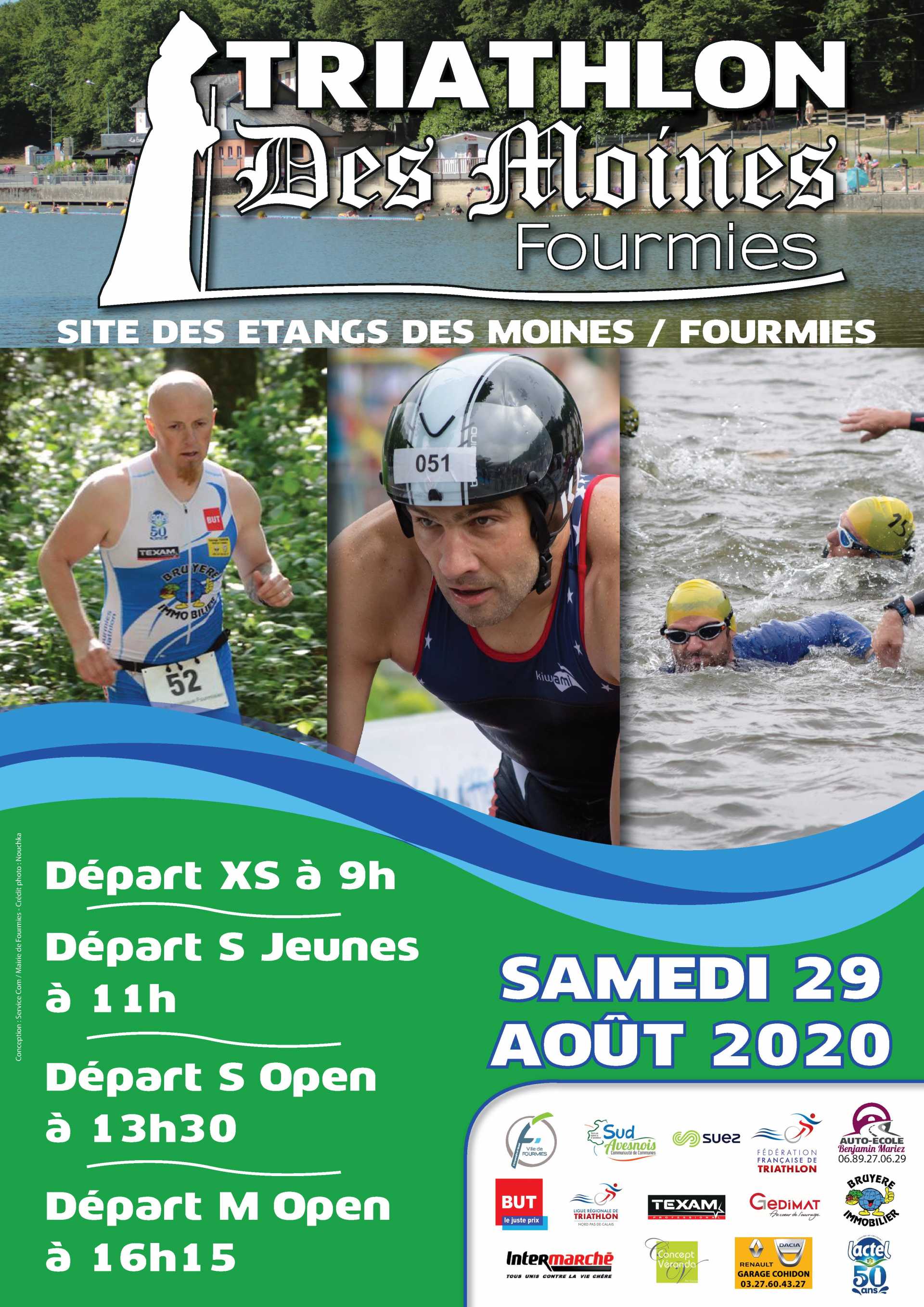 Triathlon des Moines Ville de Fourmies