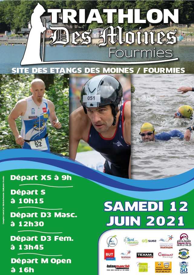 Triathlon des Moines ! Ville de Fourmies
