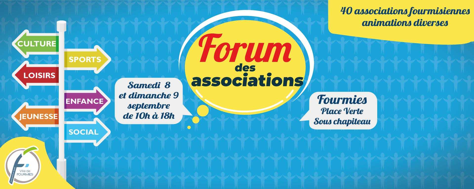 RÃ©sultat de recherche d'images pour "forum des associations 2018"