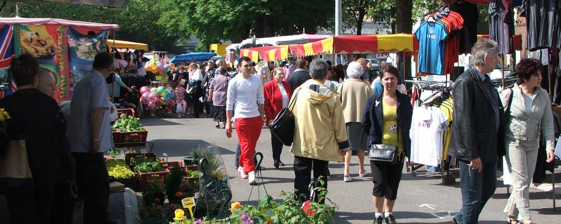 Marché de Fourmies le samedi matin