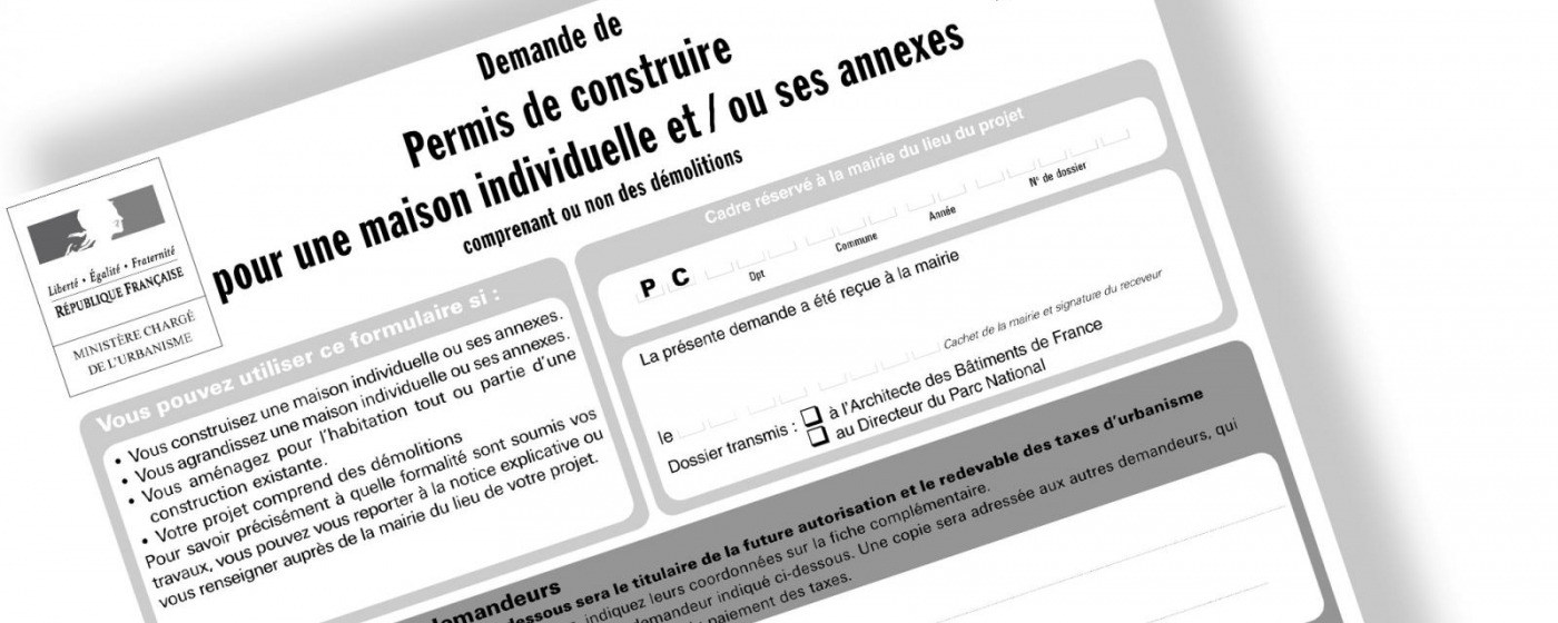Demande de permis de construire