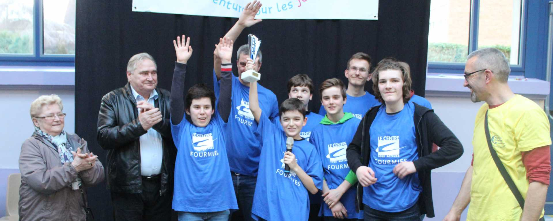 Les 16 et 17 mars, la Ville de Bully-les-Mines a accueilli les trophées de Robotique. L’équipe fourmisienne s’est classée deuxième.