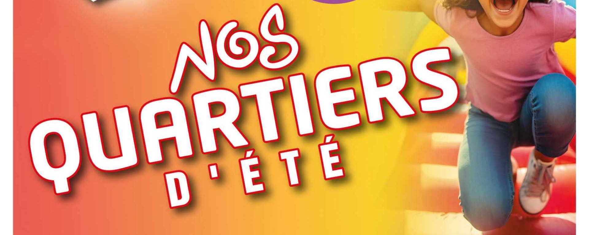 Cette année, Nos Quartiers d'Été reviennent avec une formule inédite : 5 jours d'animations consécutifs dans un seul quartier ! 
Du 20 au 24 août, venez dans le quartier de La Marlière au plateau Plein Ciel.