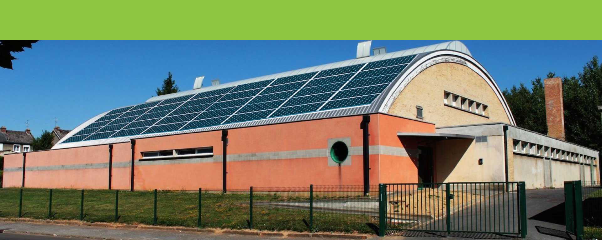 Proposition pour l'installation solaire: Ecole Aragon et Mendes France, Gymnase Marie-José Pérec,  Gymnase Léo Lagrange